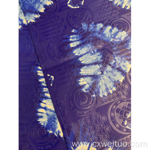 100% polyester wax printed fabric